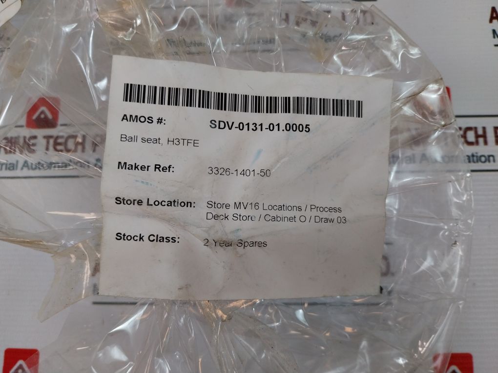 Kitz 3326-1401-50 Ball Seat Ring H3Tfe