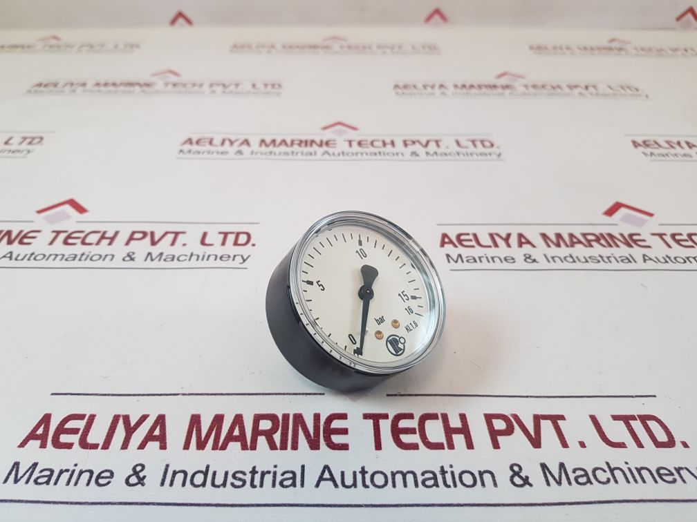 Kl.1.6 Pressure Gauge 0 To 16 Bar
