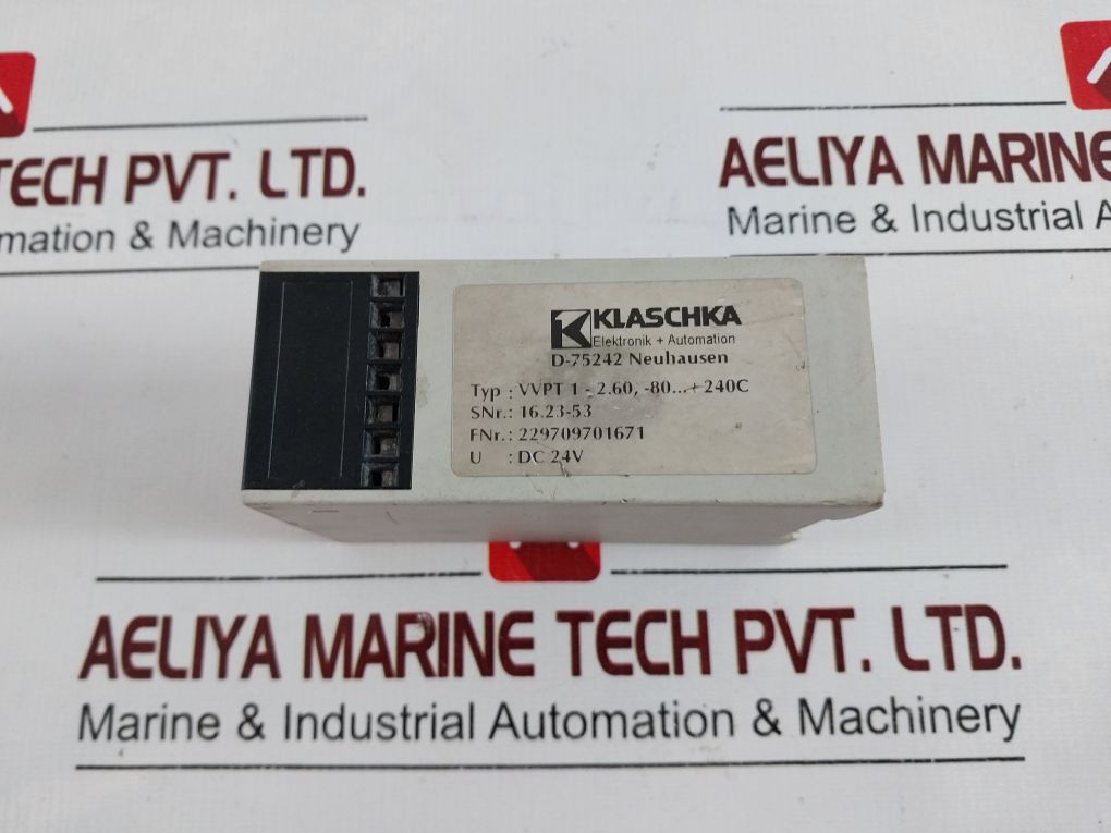 Klaschka Vvpt1-2.60, Power Supply -80...+240C