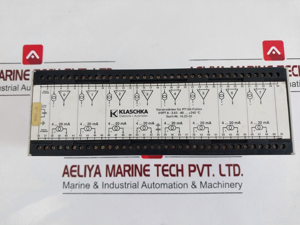 Klaschka Vvpt 8 – 2.63 Preamplifier For Pt100 Sensor