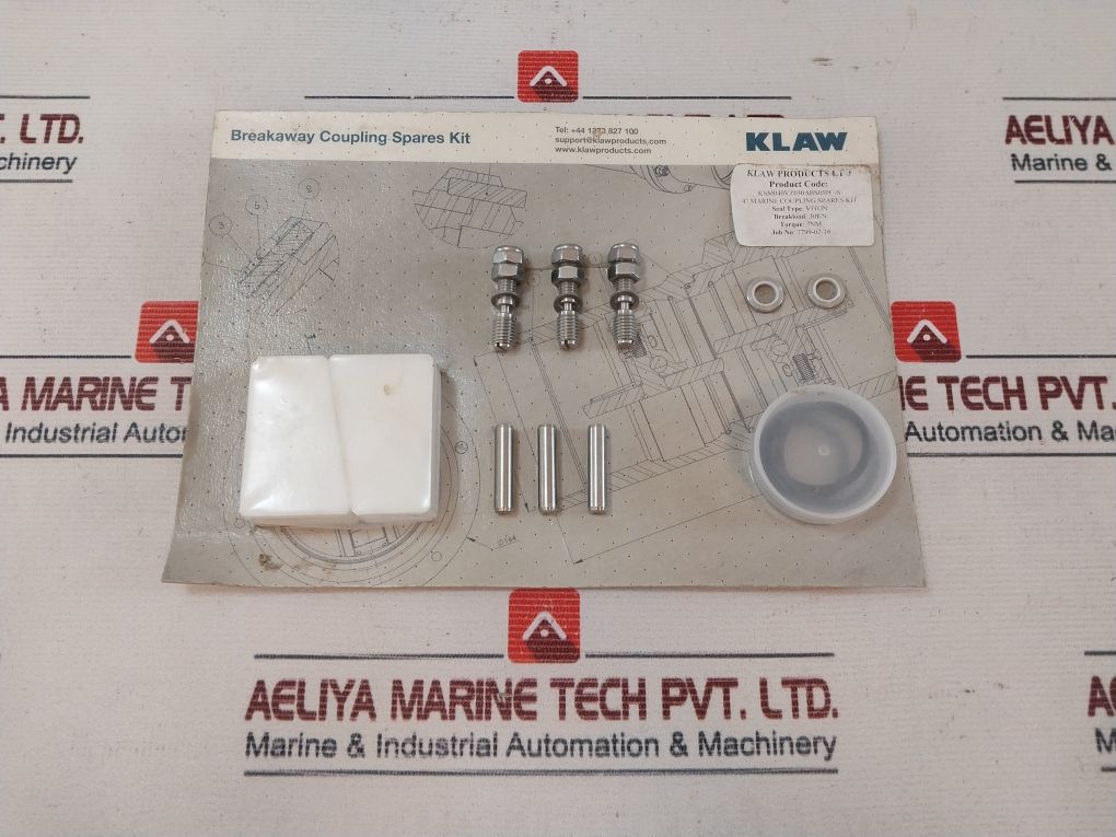 Klaw Ksm040Vz030Abs03Pc-s 4” Marine Coupling Spares Kit