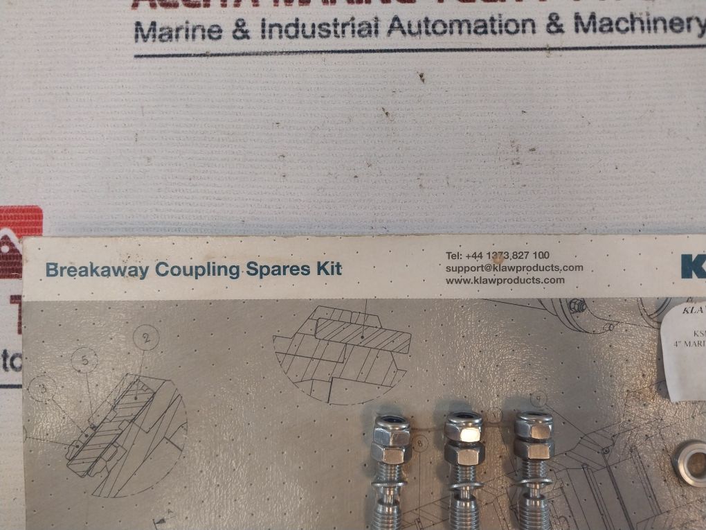 Klaw Ksm040Vz030Abs03Pc-s 4” Marine Coupling Spares Kit