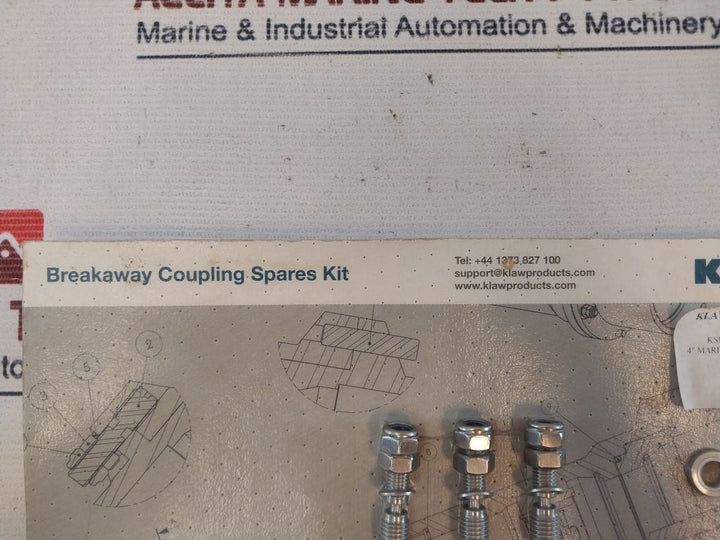 Klaw Ksm040Vz030Abs03Pc-s 4” Marine Coupling Spares Kit