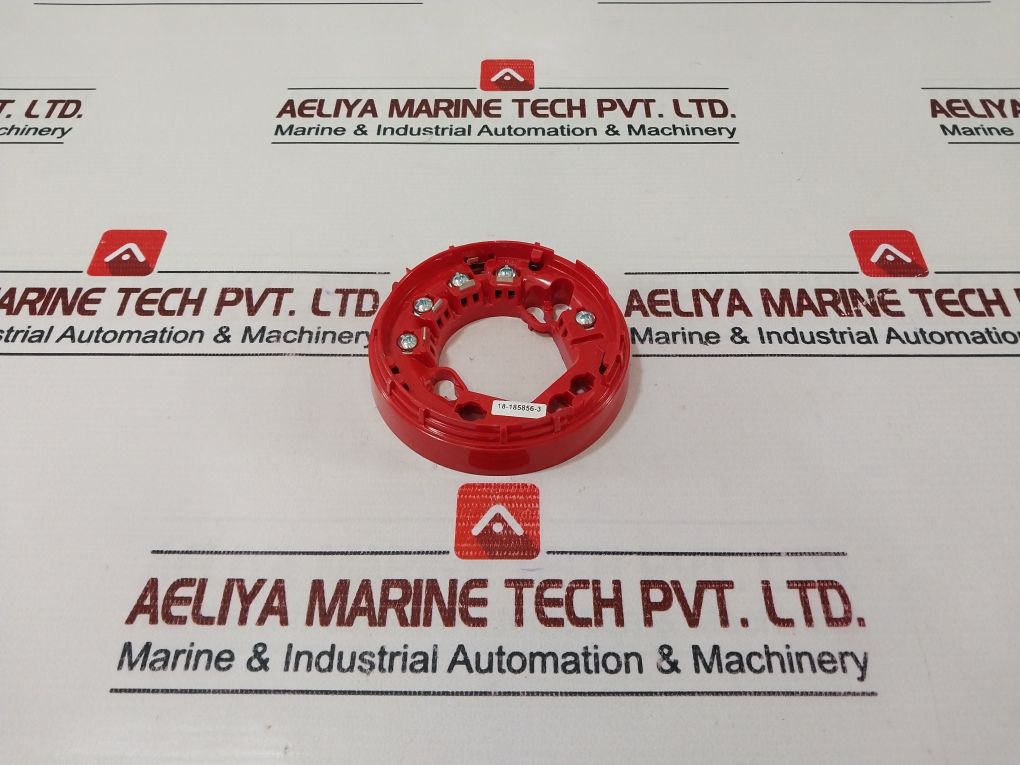 Klaxon 18-185856-3 Red Shallow Base Time Saver