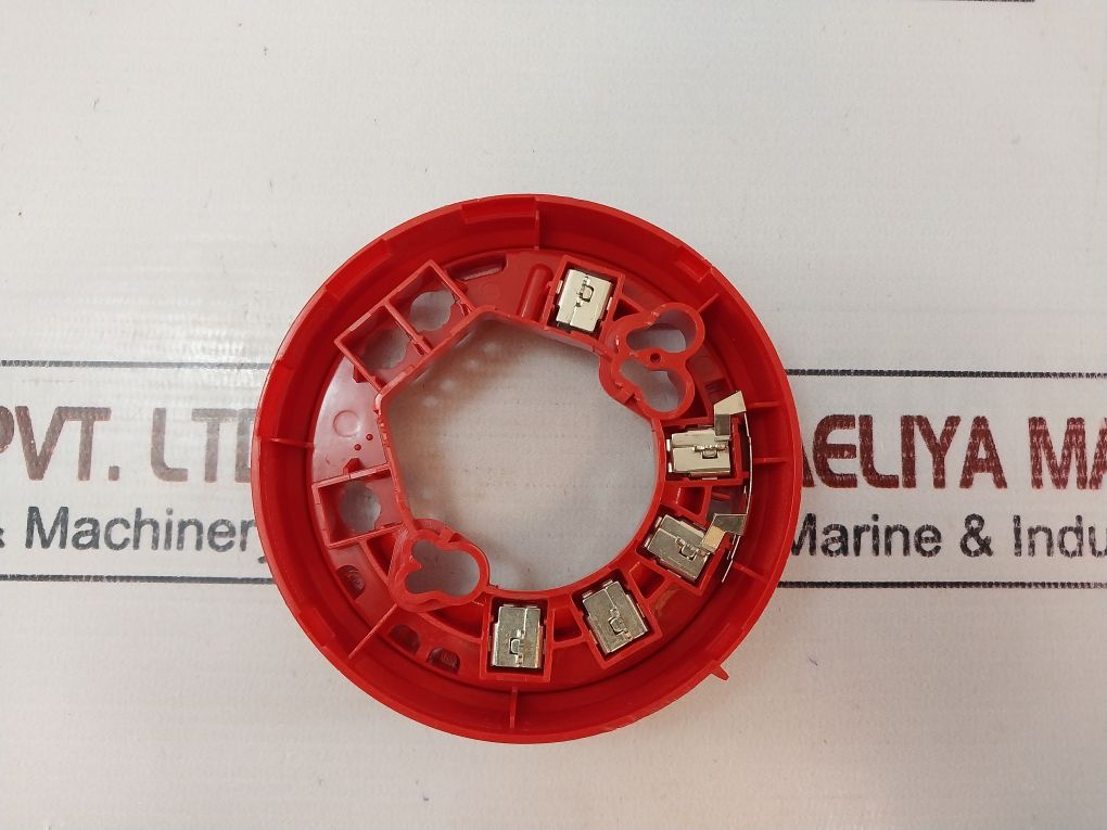 Klaxon 18-185856-3 Red Shallow Base Time Saver