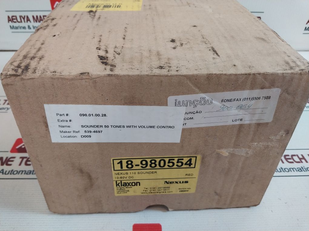 Klaxon 18-980554 Sounder 10-60V Dc