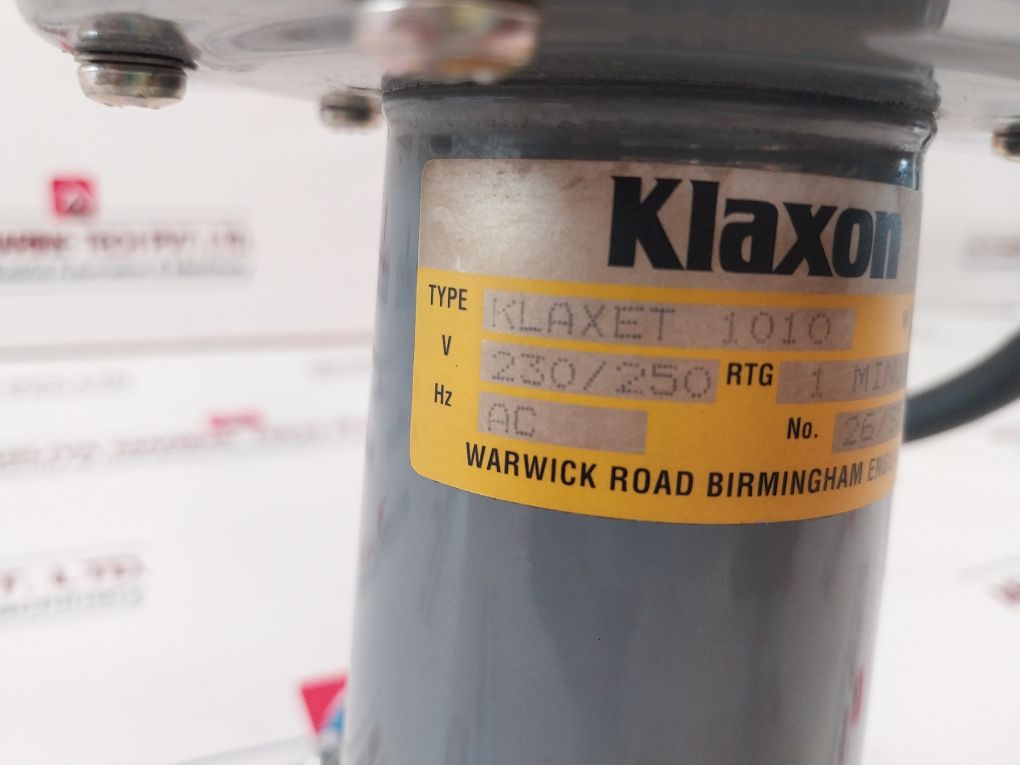 Klaxon Klaxet 1010 Hooter Horn