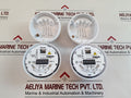 Klaxon Pss-0063 White Alarm Siren
