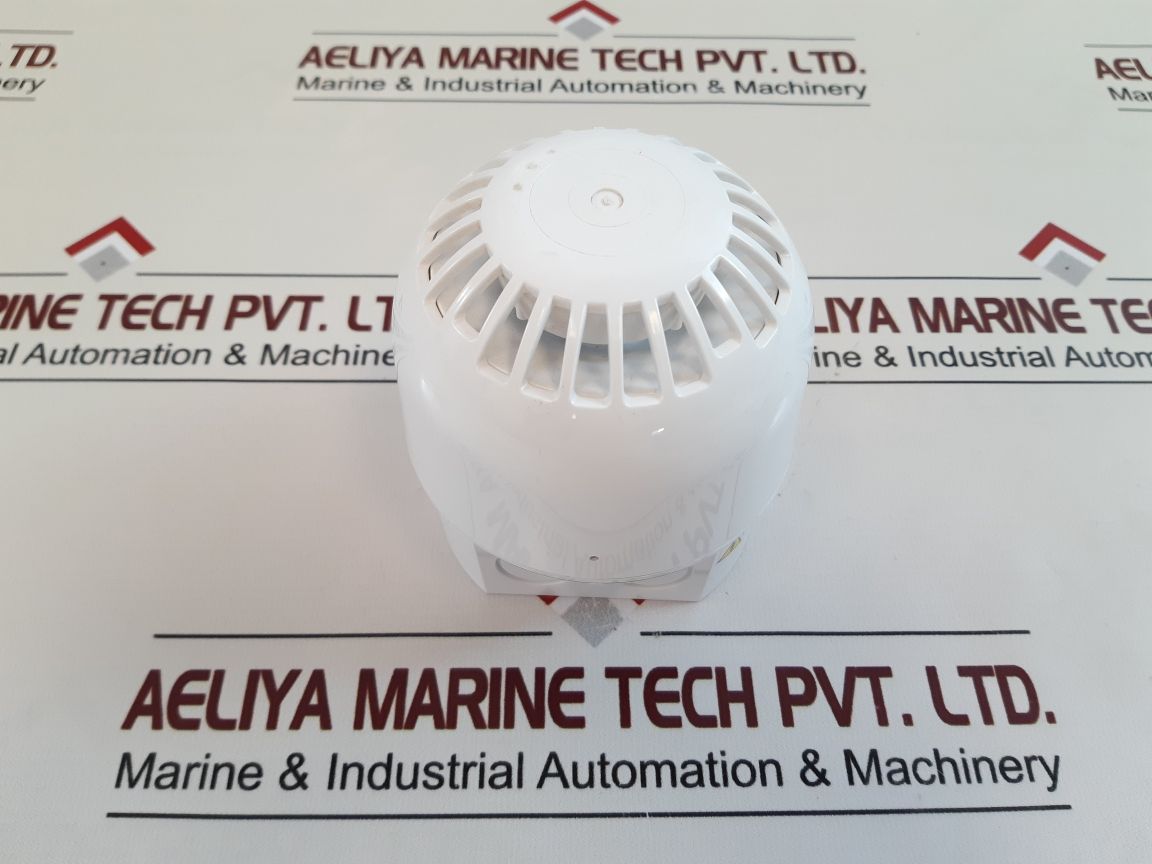 Klaxon Pss-0063 White Alarm Siren
