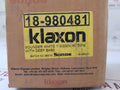Klaxon Signals 18-980481 Sounder White With Deep Base
