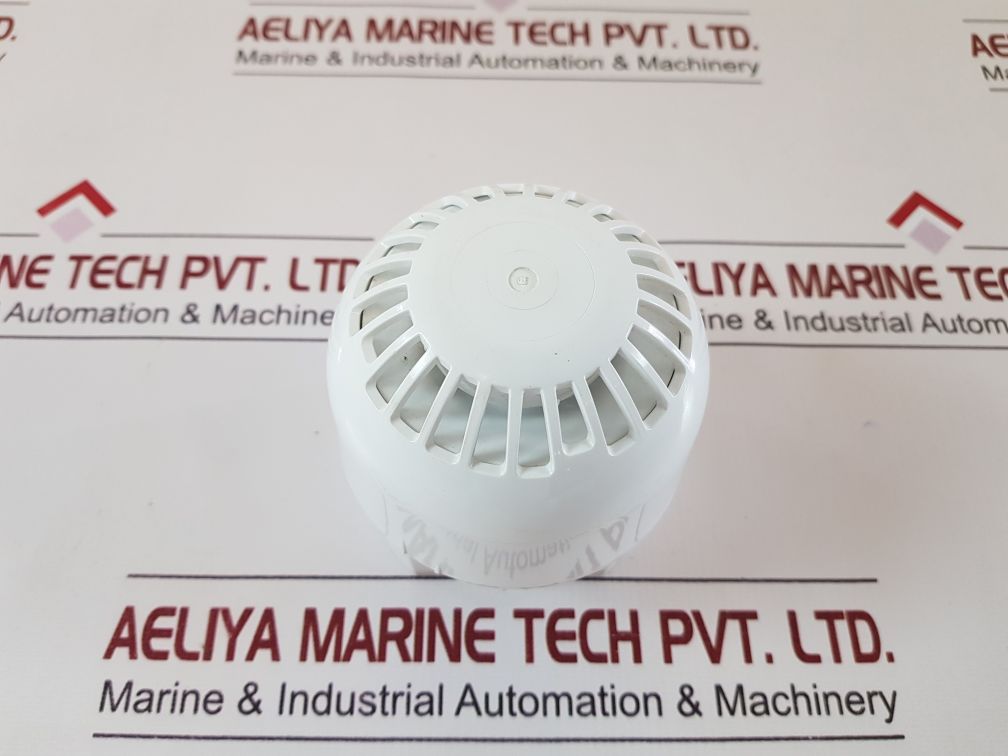 Klaxon Signals 18-980481 Sounder White With Deep Base
