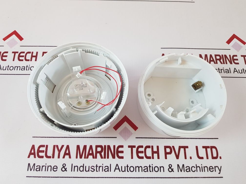 Klaxon Signals 18-980481 Sounder White With Deep Base
