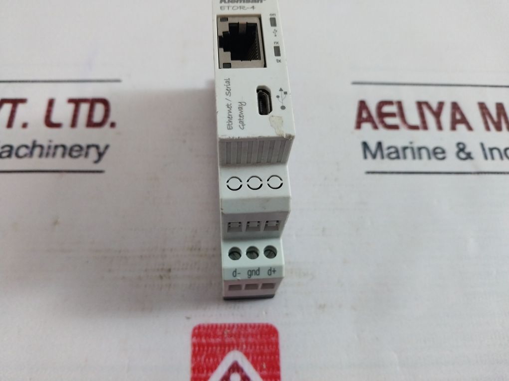 Klemsan Etor-4 Ethernet/Serial Gateway 18..50V Ac/Dc 601400