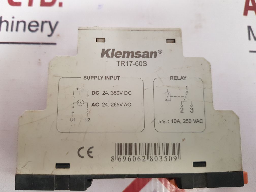 Klemsan Tr17-60S Time Relay