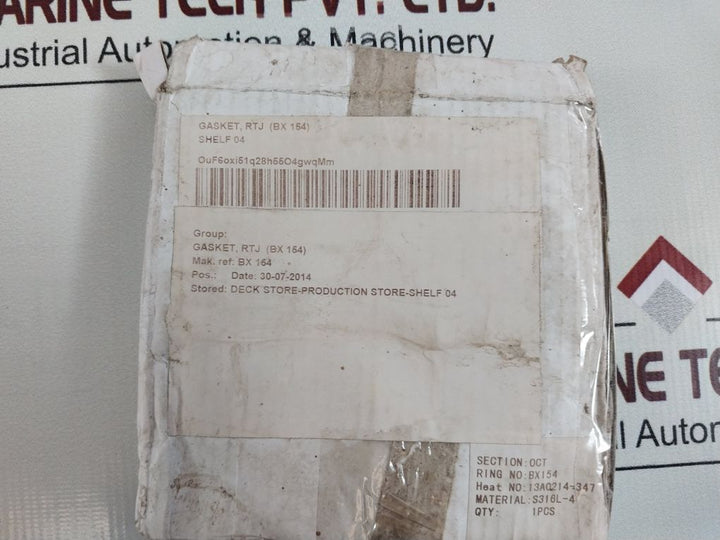 Klinger Bx 154 Gasket Ring 6A-0853