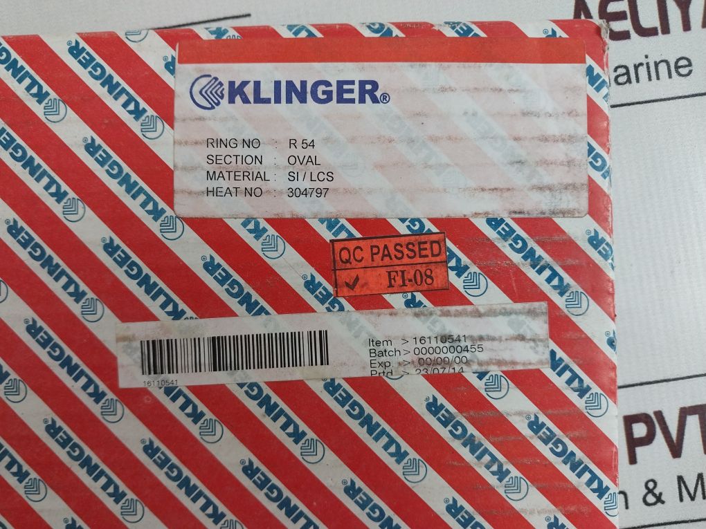 Klinger Api 6A-0348 Gasket Ring R54