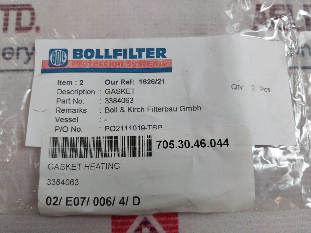 Klingersil C-4400 Gasket Heating