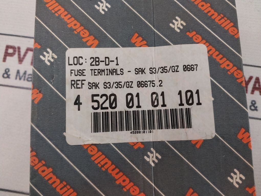 Klippon Sak S3/35 Fuse Terminals