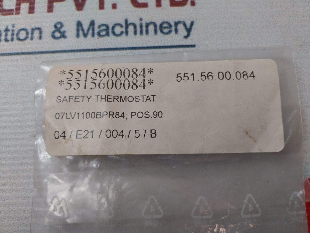 Klixon 1Nt08L-4283 Safety Thermostat
