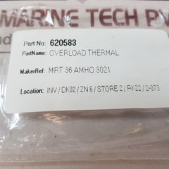 Klixon Mrt 36Am.Ho-3021 Motor Protector