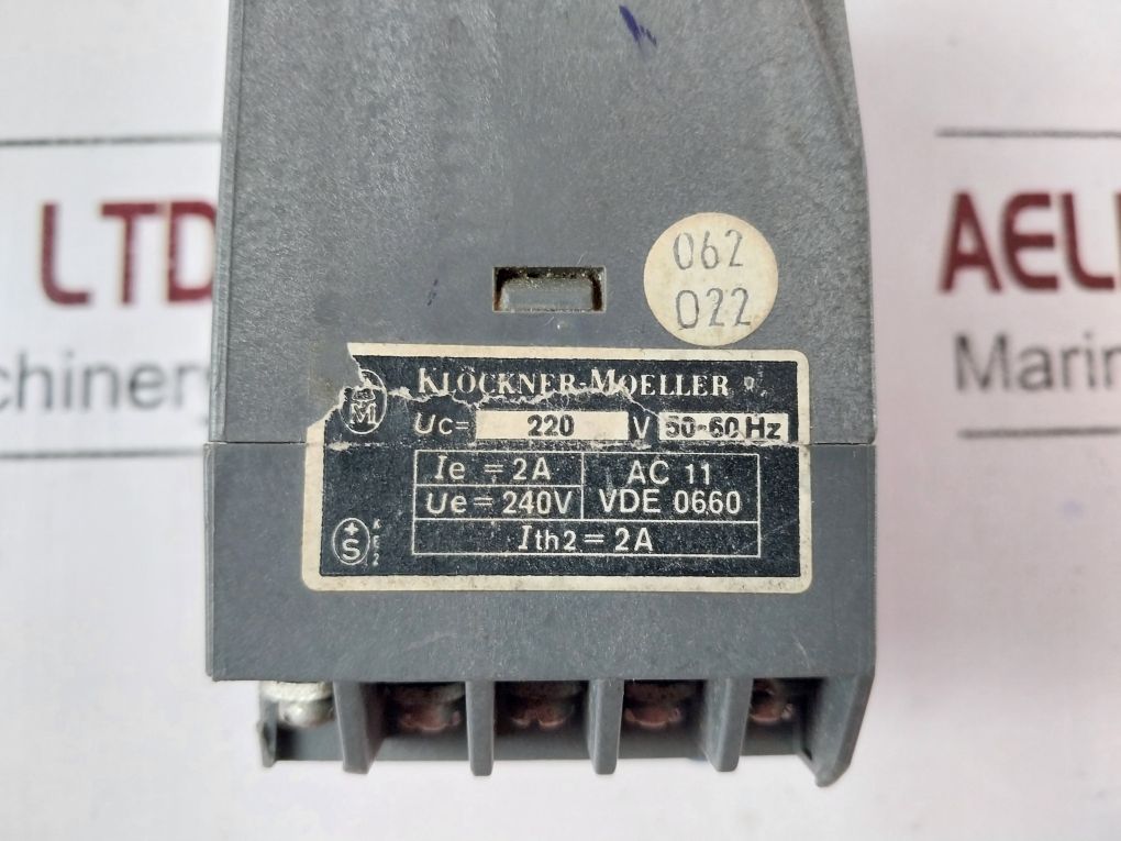 Klockner-moeller Emt5-db Overload Relay 