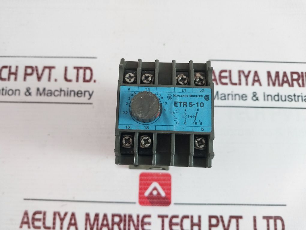 Klockner-moeller Etr 5-10 Electronic Timer Relay