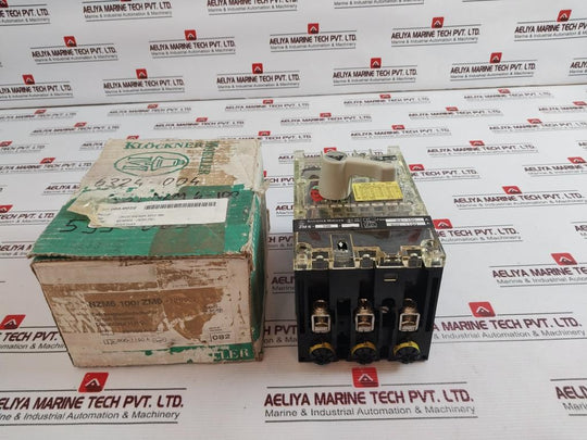 Klockner-moeller Zm6-100 3Pole Circuit Breaker 6A 500V