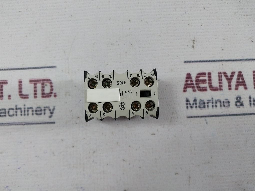 Klockner Moeller 22Dile Auxiliary Contact Block 600V Ac