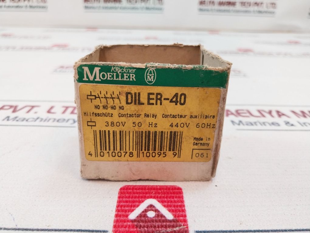 Klockner Moeller Dil Er-40 Contactor Relay 440V 60Hz
