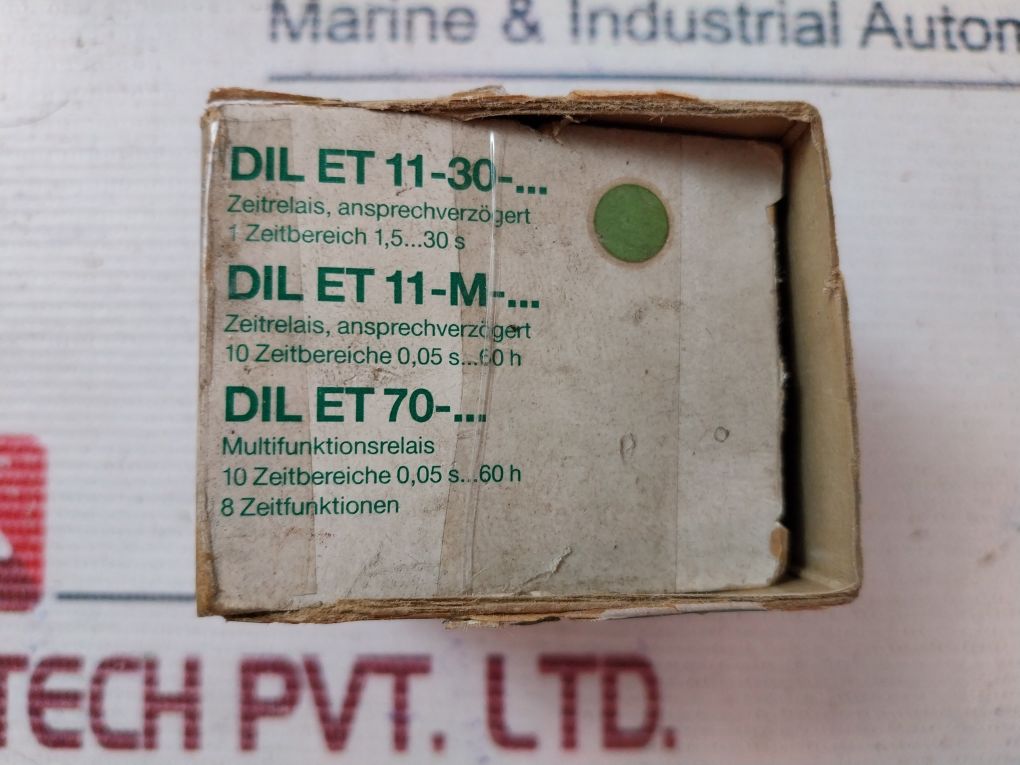 Klockner Moeller Dil Et11-m-a Timing Relay 3A