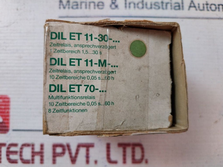 Klockner Moeller Dil Et11-m-a Timing Relay 3A