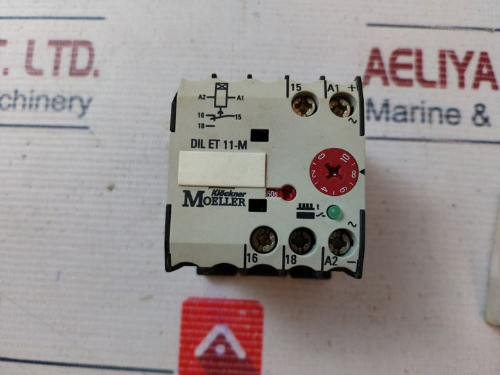 Klockner Moeller Dil Et11-m-a Timing Relay 3A