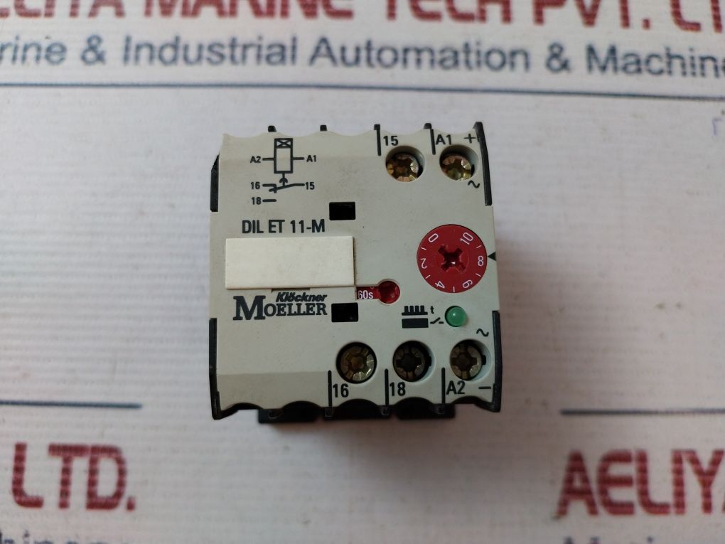 Klockner Moeller Dil Et11-m-a Timing Relay 3A