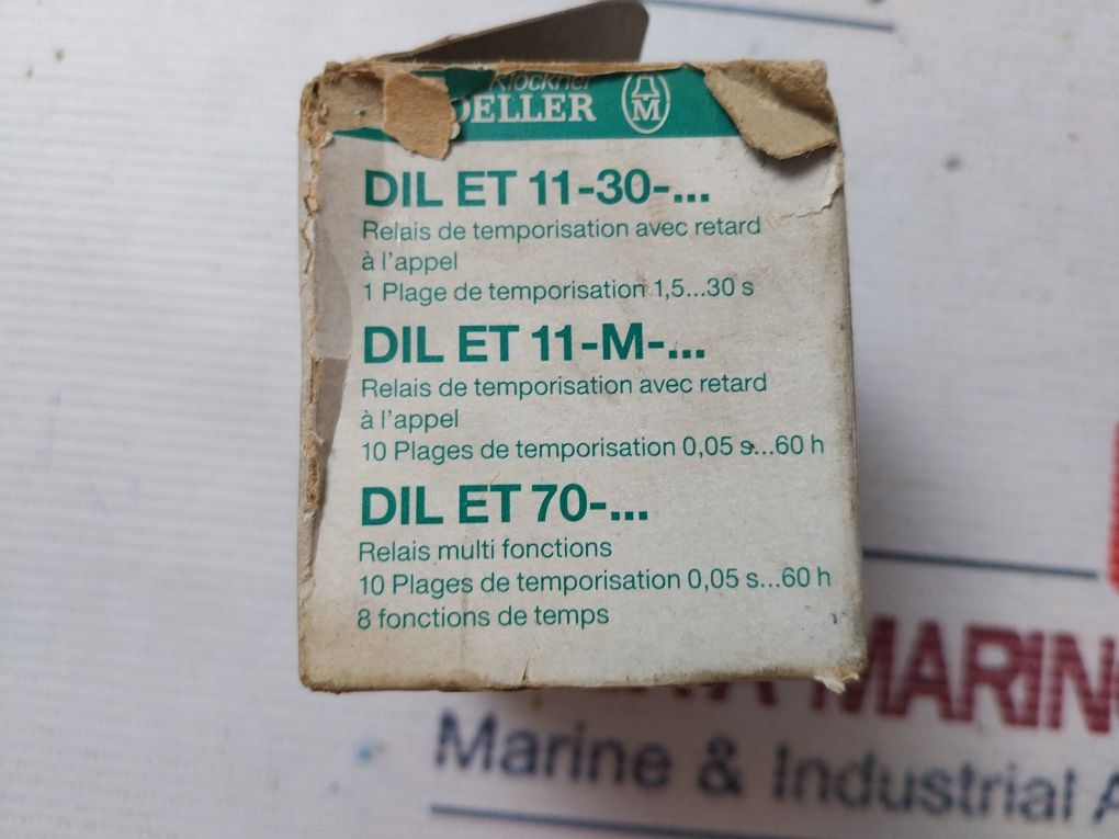 Klockner Moeller Dil Et 11-m-a Time Relay