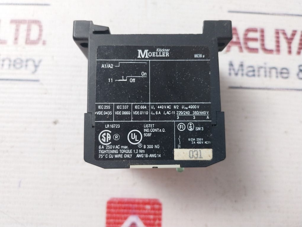 Klockner Moeller Dil Et 11-m-a Time Relay