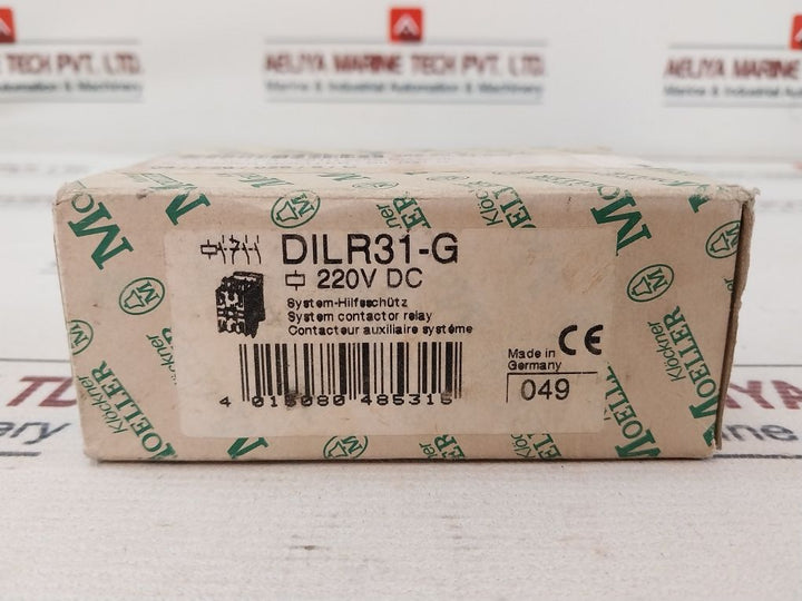 Klockner Moeller Dil R31-g System Contactor Relay