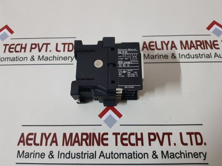 Klockner Moeller Dil R 22 Contactor Relay 190/220V
