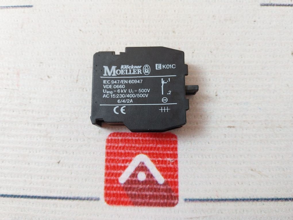 Klockner Moeller Ek01C Contact Block 500V