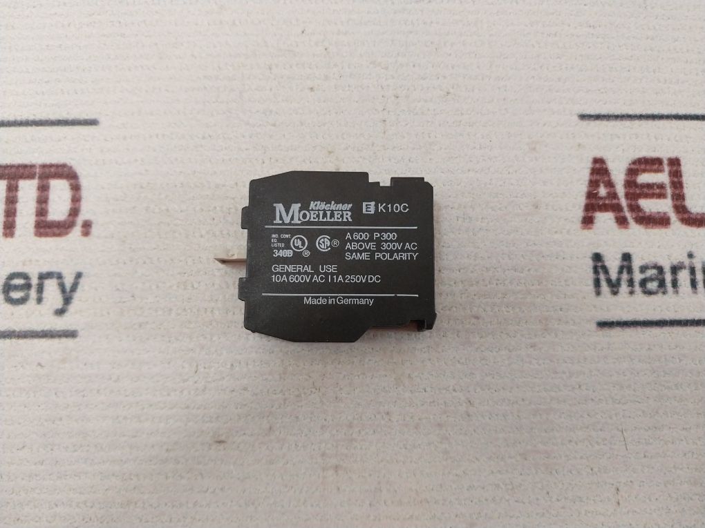 Klockner Moeller Ek10C Contact Block