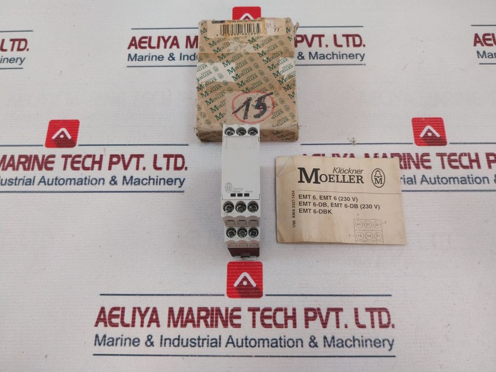 Klockner Moeller Emt6 Thermistor Overload Relay 24-240V Ac/Dc