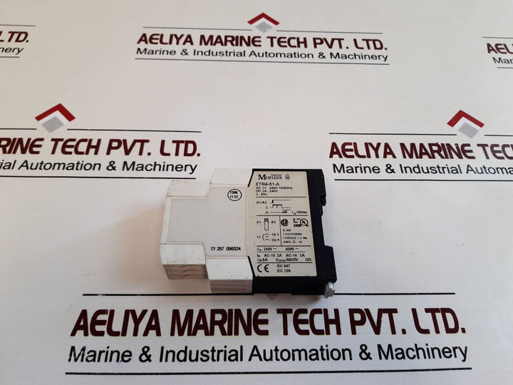 Klockner Moeller Etr4-51-a Time Delay Relay