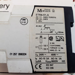 Klockner Moeller Etr4-51-a Time Delay Relay