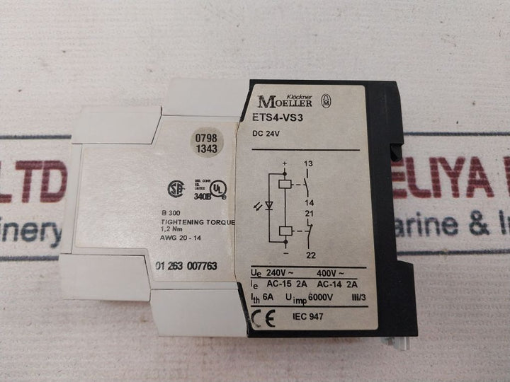 Klockner Moeller Ets4-vs3 Amplifier Module