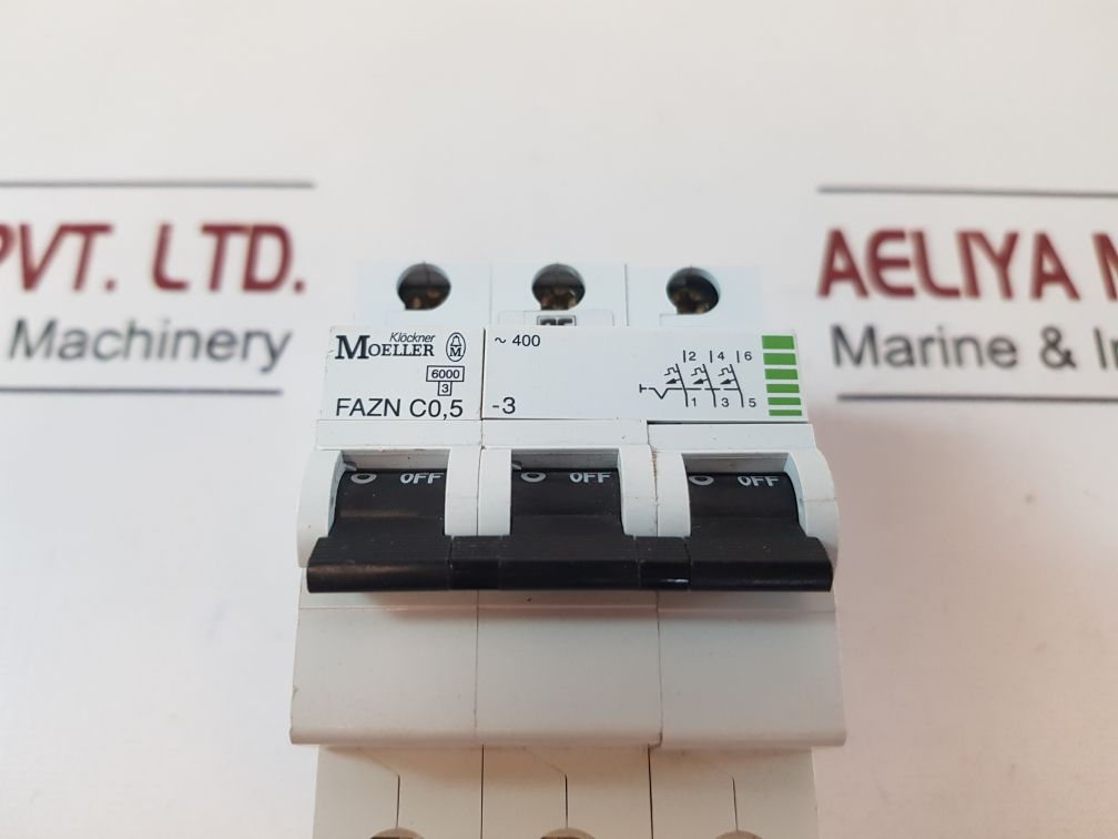 Klockner Moeller Fazn C0,5 Miniature Circuit Breaker