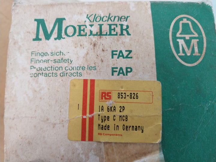 Klockner Moeller Fazn C1-2 Circuit Breaker