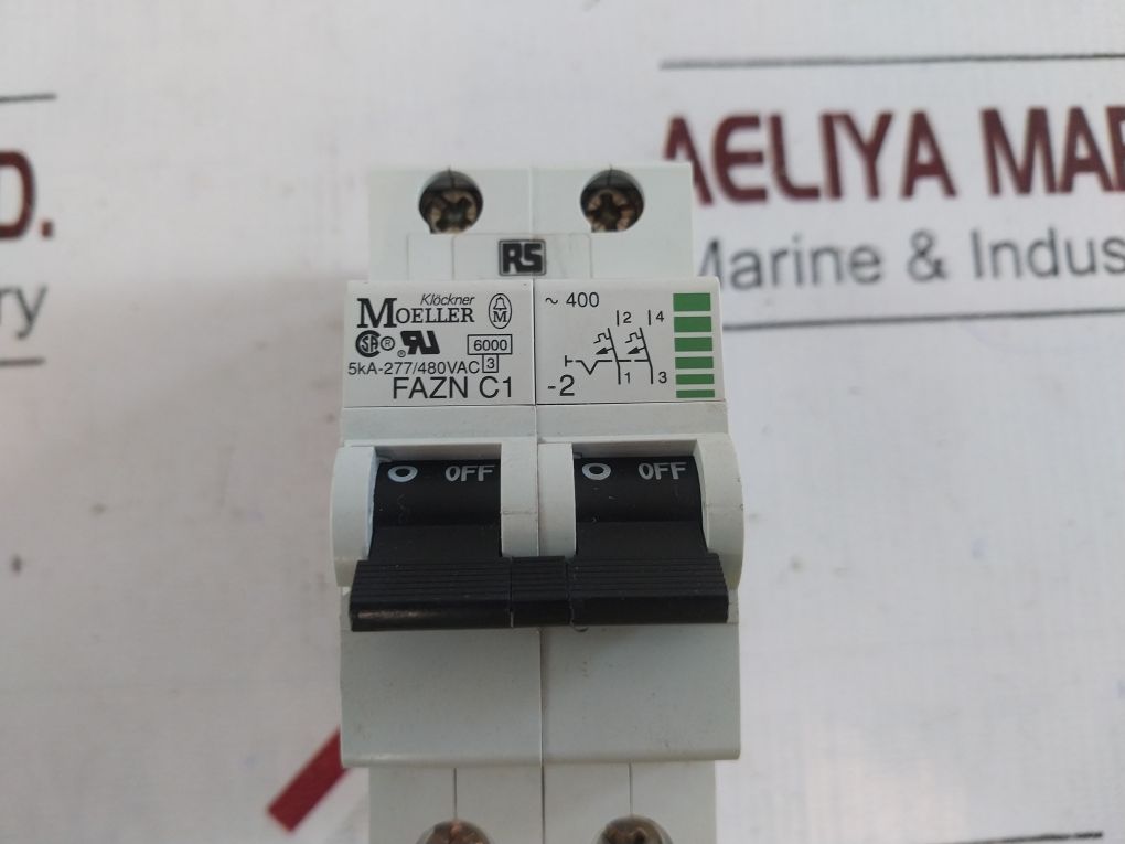 Klockner Moeller Fazn C1-2 Circuit Breaker