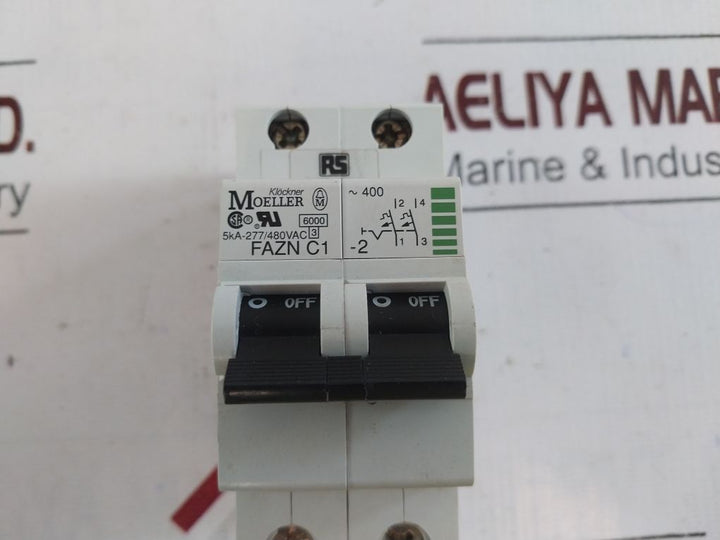 Klockner Moeller Fazn C1-2 Circuit Breaker