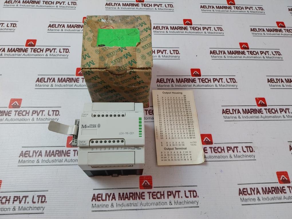 Klockner Moeller Le4-116-dd1 Local Expansion 24V Dc