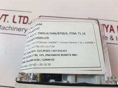 Klockner Moeller Mcs11 Pressure Switch
