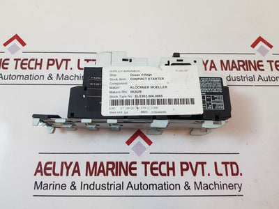 Klockner moeller pkzm0-1,6 motor starter se00-11-pkz0 with contactor